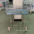 Hospital Stainless Steel Transparant Baby Crib